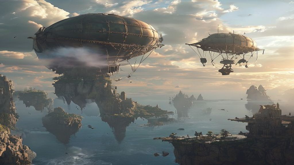 Новая игровая технология оживляет сцену о барахолке с вещами и историями